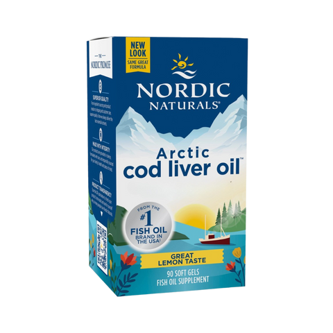 Aceite de hígado de bacalao del ártico 750 mg-90 cáps