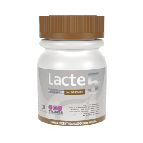 Probiótico lacte 5 GastroInmune-30 cáps