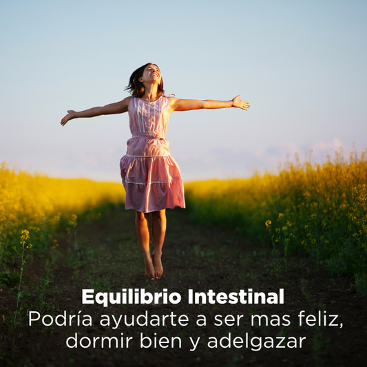 ¿Sabías que el equilibrio intestinal puede ayudarte a ser más feliz, dormir bien y adelgazar?