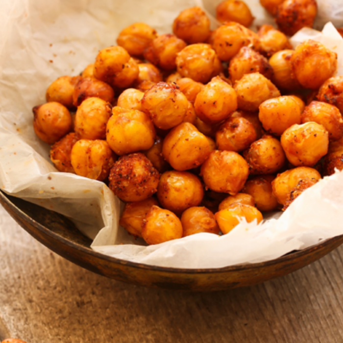 Crocantes de garbanzos