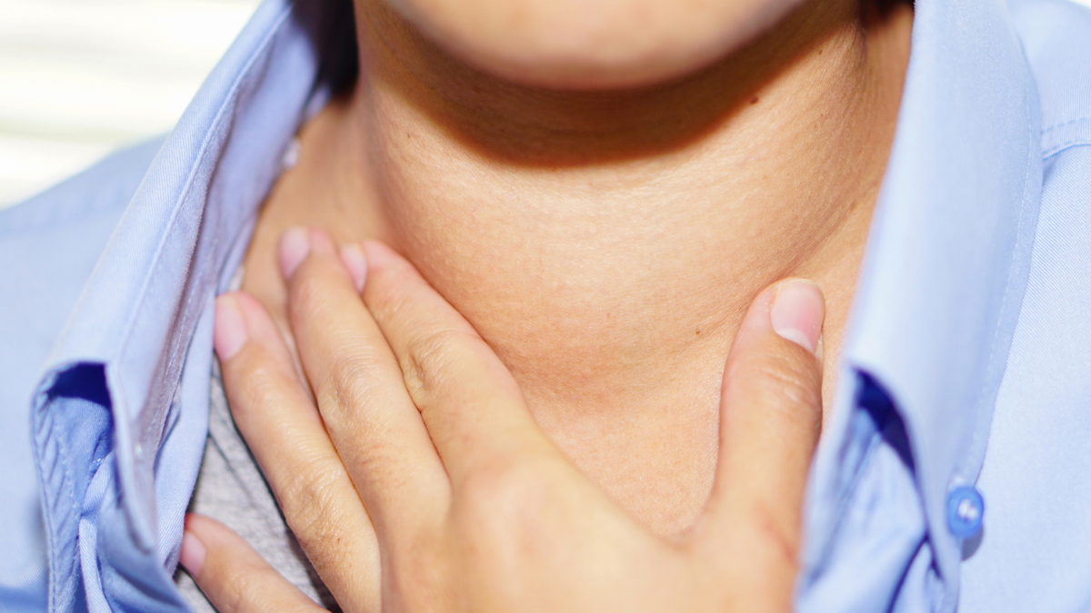 Tiroides inflamada 