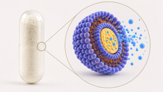 cápsula con tecnología liposomal metazome