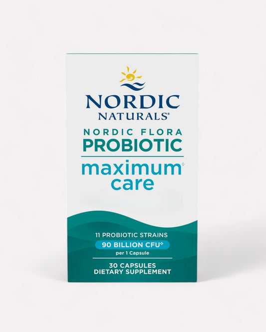 Nordic Flora Probiotic Maximum Care-30 cápsulas