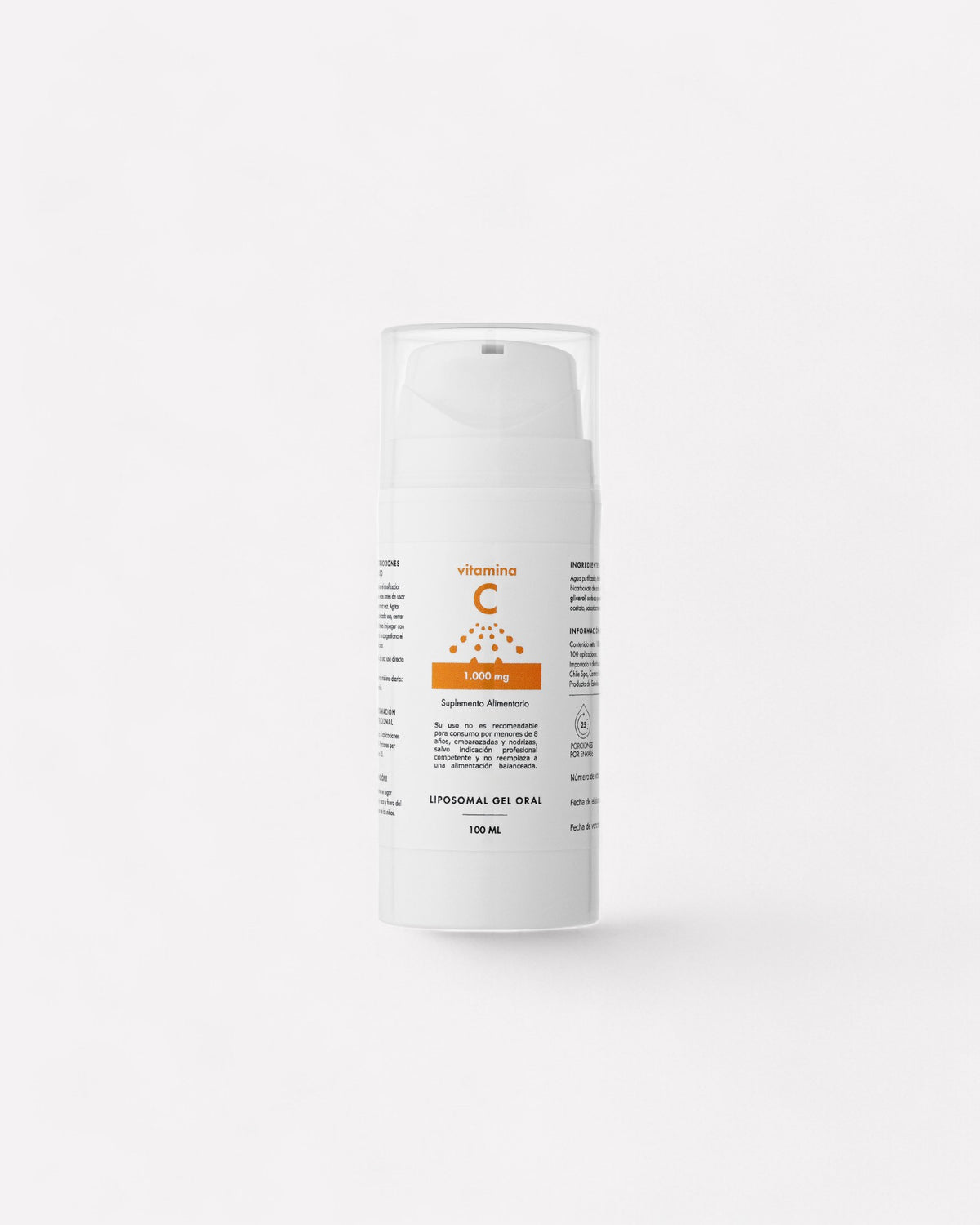 Vitamina C liposomal gel 1.000 mg-100 ml