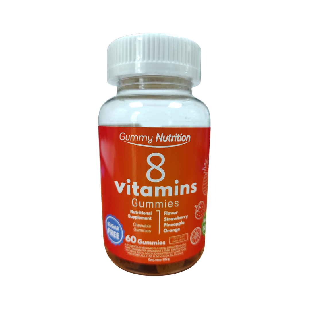 8 Vitaminas-60 gomitas