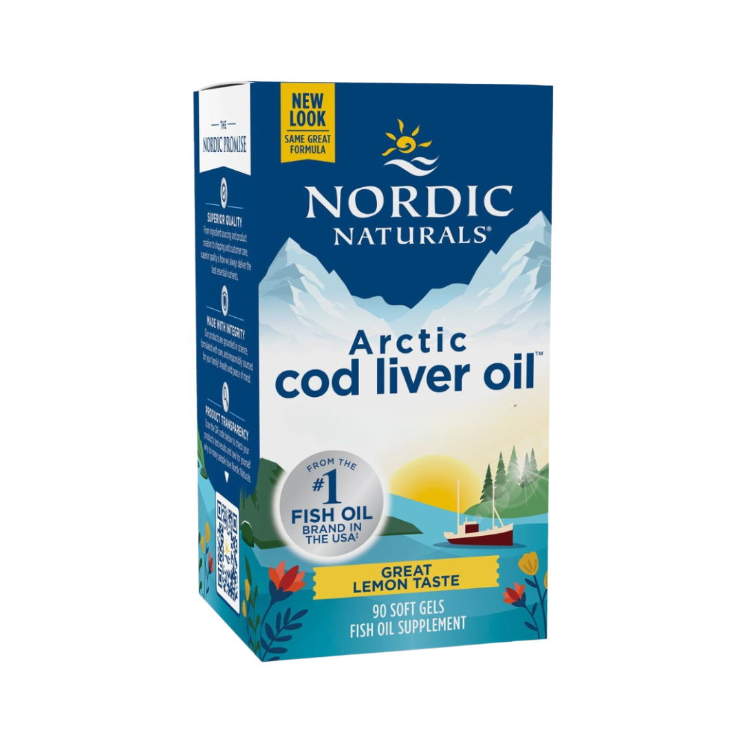 Aceite de hígado de bacalao del ártico 750 mg-90 cáps