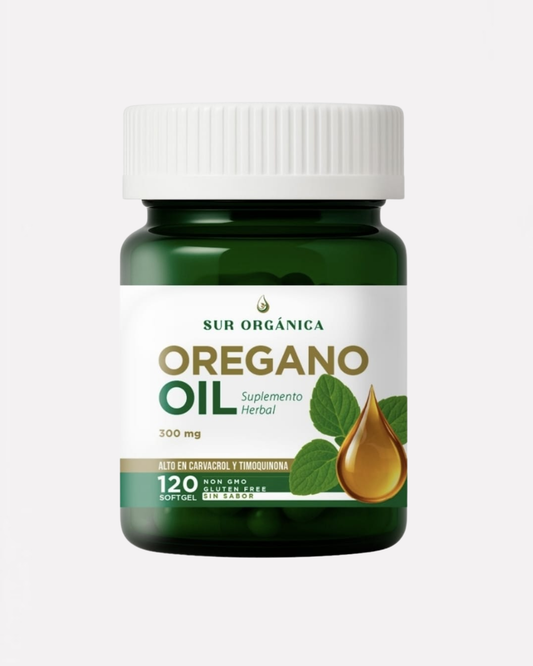 aceite de oregano sur organica 120 softgel