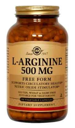 L-arginina 500 mg-250 cáps