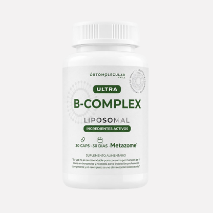 Complejo B, B12, B1, b2, b3, b5, b6, b7, b9, b12