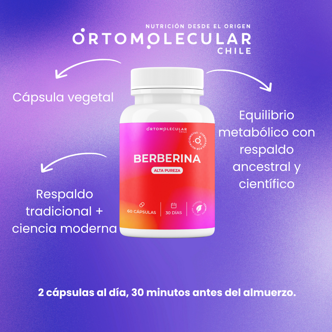 Berberina 500 mg-60 cáps