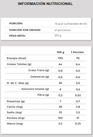 Coffee Creamer Leche de coco y MCT sin azúcar- 210 grs