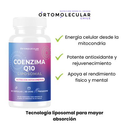 Coenzima Q10 liposomal-60 cáps