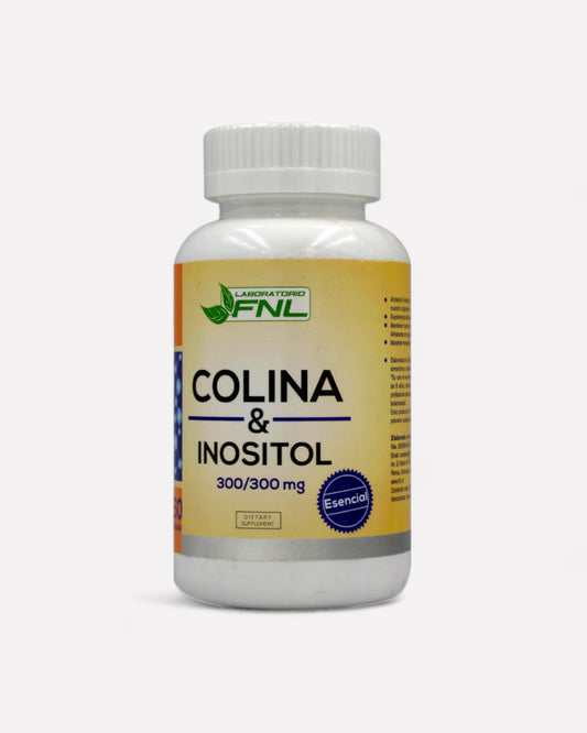 Frasco de Colina & inositol 300/300 mg, Ortomolecular Chile