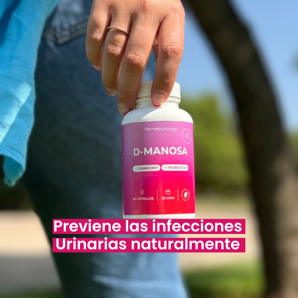 D-Manosa+Cranberry+Probióticos-90 cáps