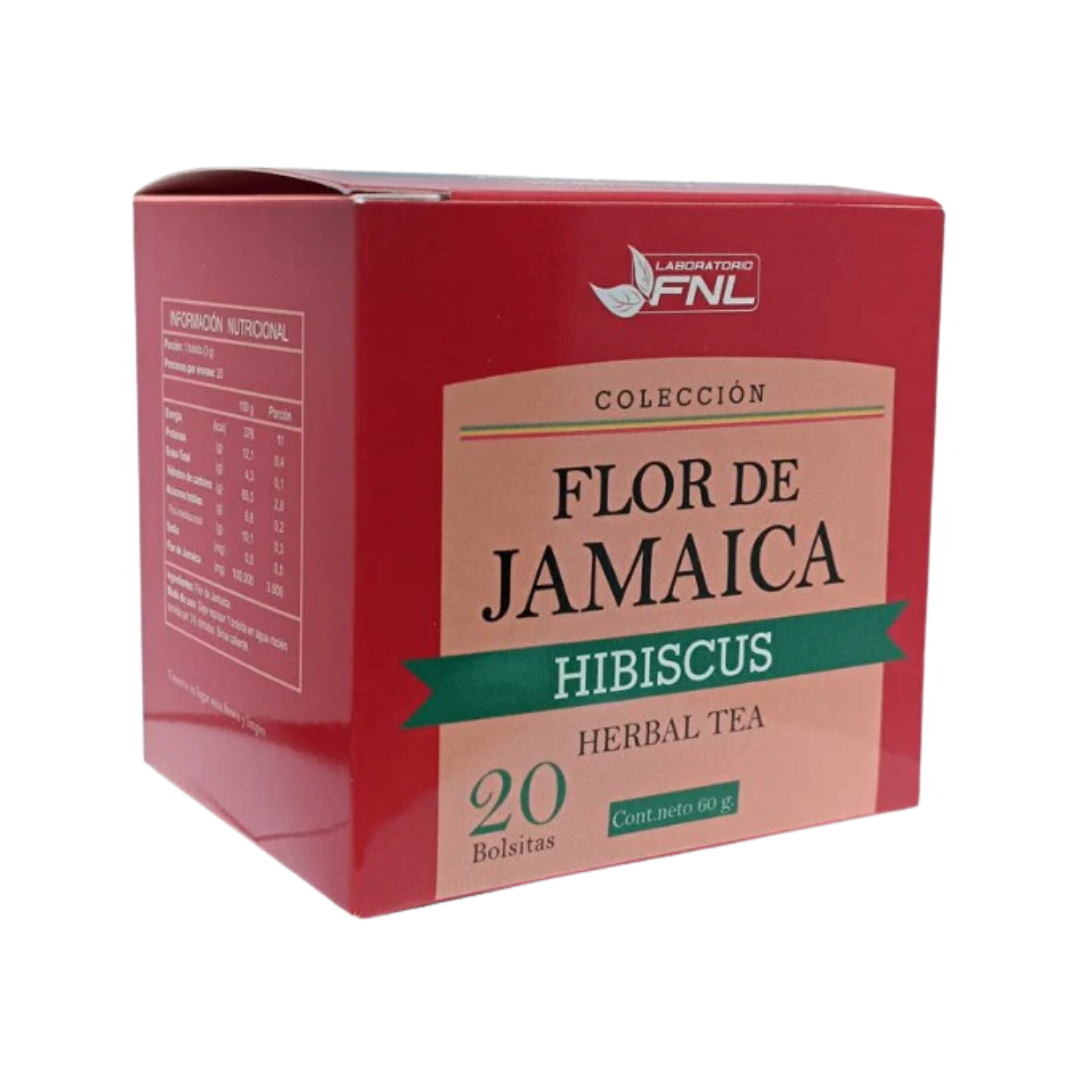 Flor de Jamaica-20 bolsitas