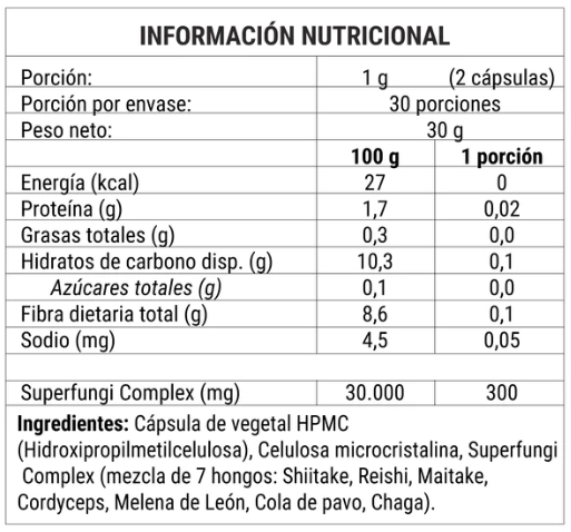 Fungi Complex-60 cáps