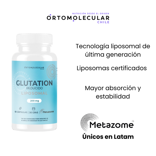 Glutatión liposomal 200 mg-60 cáps