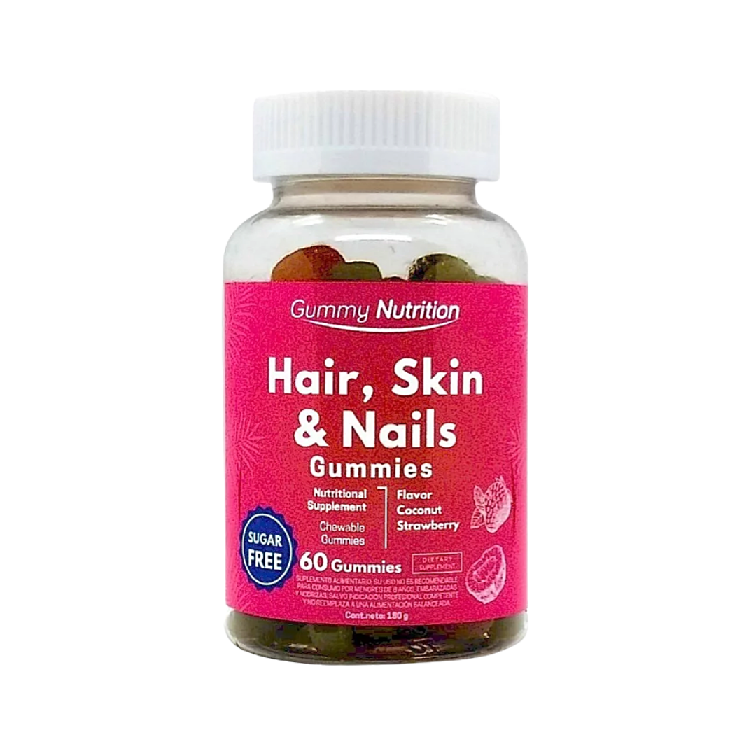 Hair, Skin & Nails-60 gomitas