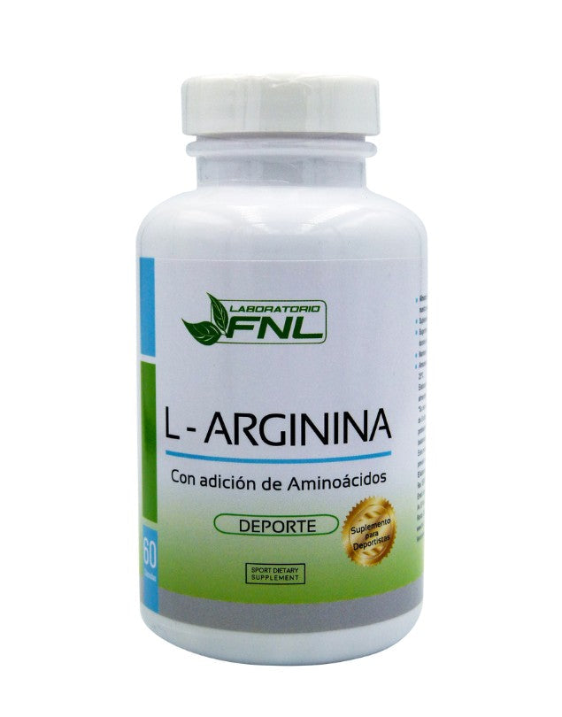 L-arginina 500 mg-60 cáps