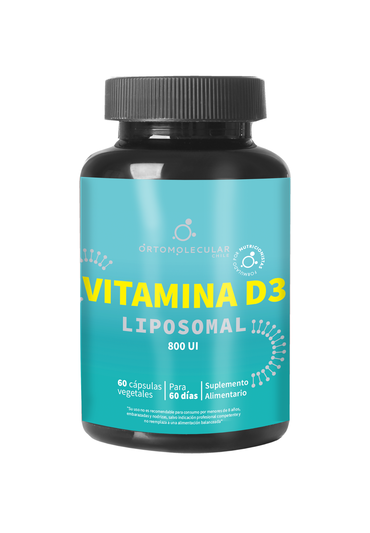 Vitamina D3 liposomal 800 UI-60 cáps