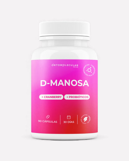D-Manosa+Cranberry+Probióticos-90 cáps