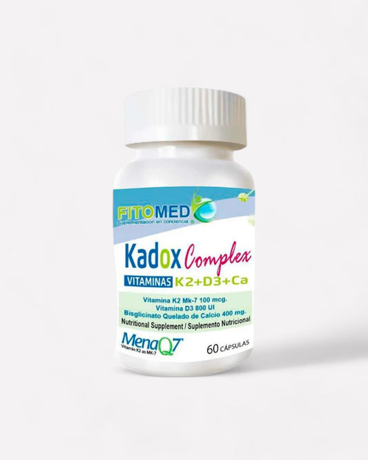 Kadox complex vitaminas K2+D3+Ca- 60caps