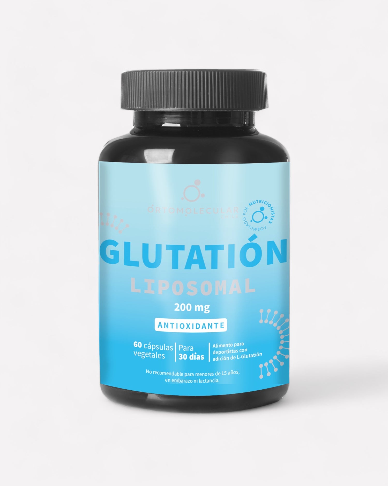 Glutatión liposomal 200 mg-60 cáps