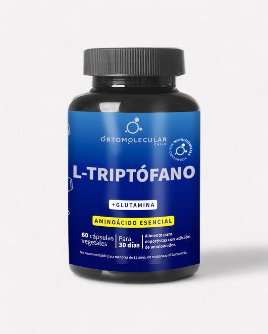 L-triptófano+Glutamina-60 cáps