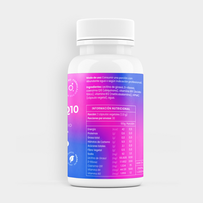 Coenzima Q10+D Ribosa-60 cáps