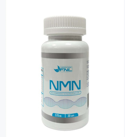Frasco de NMN 570 mg, 30 cápsulas, Ortomolecular Chile 