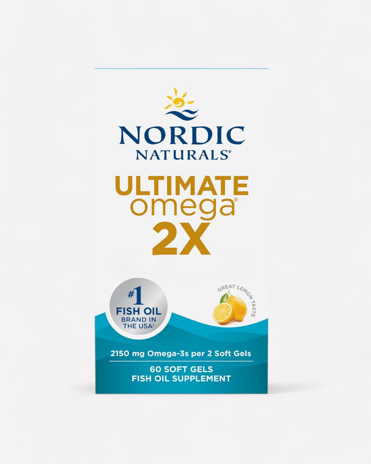 Caja de Omega 3 Ultimate 2x, 60 cápsulas blandas, Ortomolecular Chile