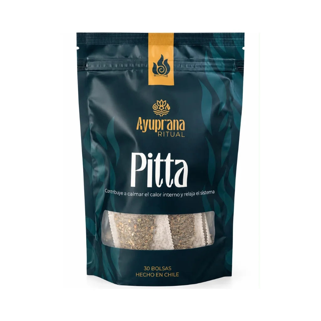 Pitta, Ayurdeva, infusiones, infusión, té verde, menta, cilantro, hinojo, hibisco