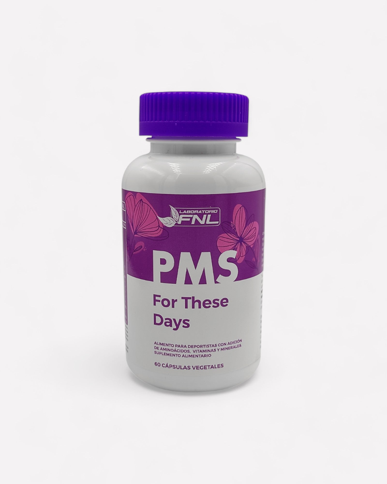 Frasco de PMS For These Days, 60 cápsulas, Ortomolecular Chile 
