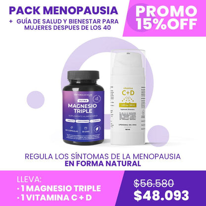 Pack Menopausia + Guía de Salud y Bienestar para Mujeres