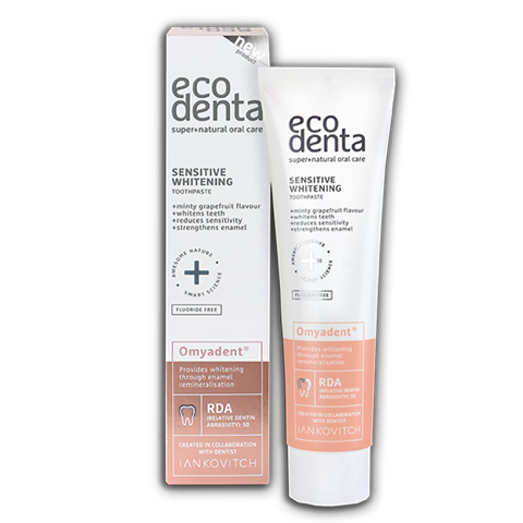 Ecodenta Pasta dental Sensitive Whitening-100 ml