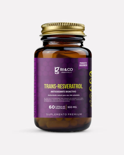 Trans-Resveratrol 500 mg-60 cáps