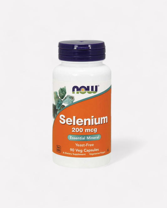 Frasco de Selenio 200 mcg, 90 cápsulas, Ortomolecular Chile