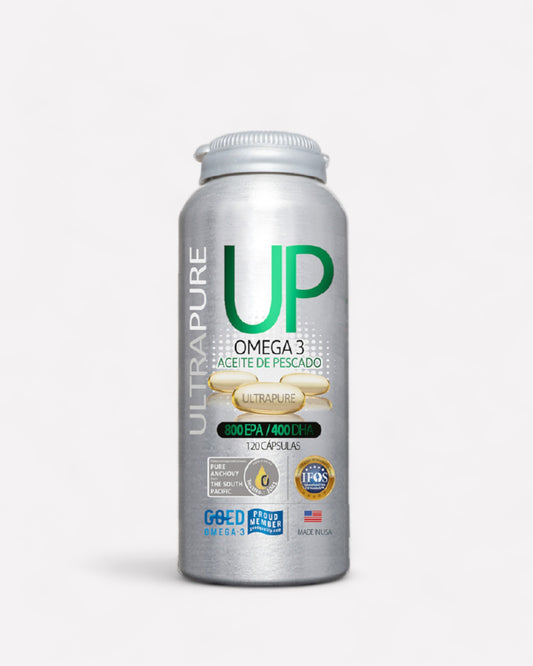 Omega 3 up ultra pure-120 cápsulas blandas