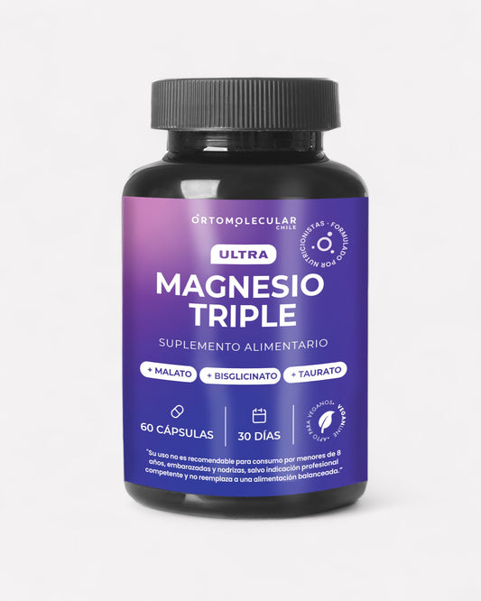 Magnesio triple Ortomolecular chile