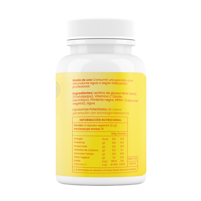 Vitamina C liposomal 1.000 mg-90 cáps