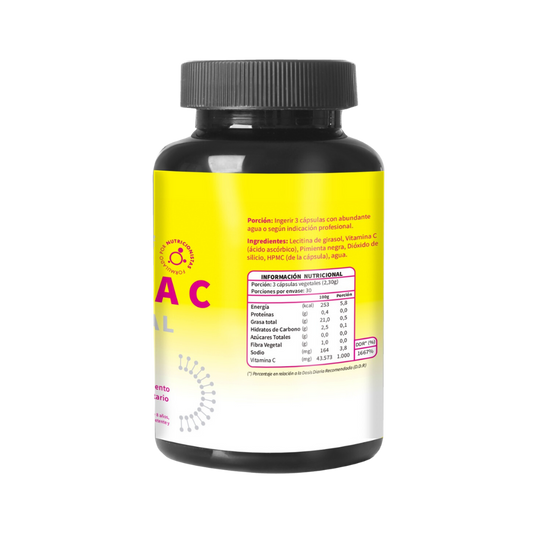 Vitamina C liposomal 1.000 mg-90 cáps