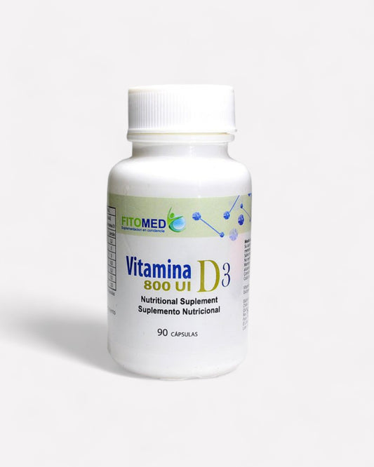 Vitamina D3 800 UI-90 cáps