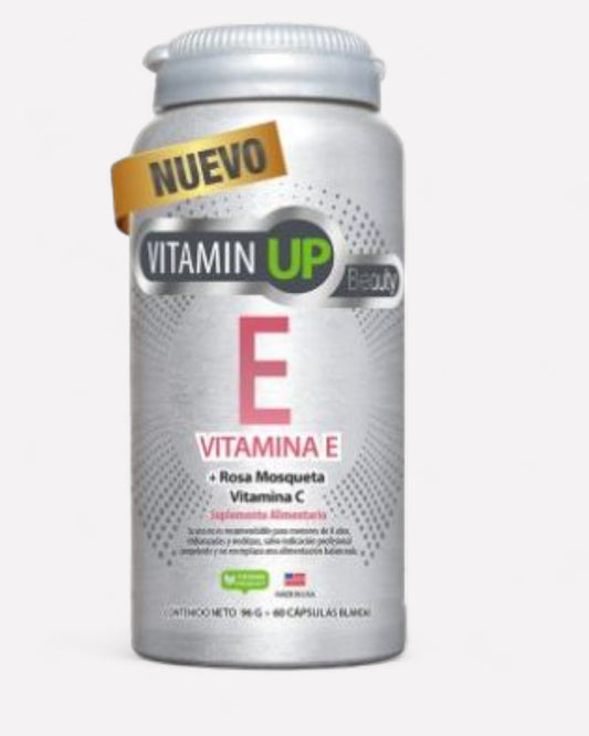 Frasco de Vitamina E + Rosa Mosqueta + Vitamina C, Ortomolecular Chile 
