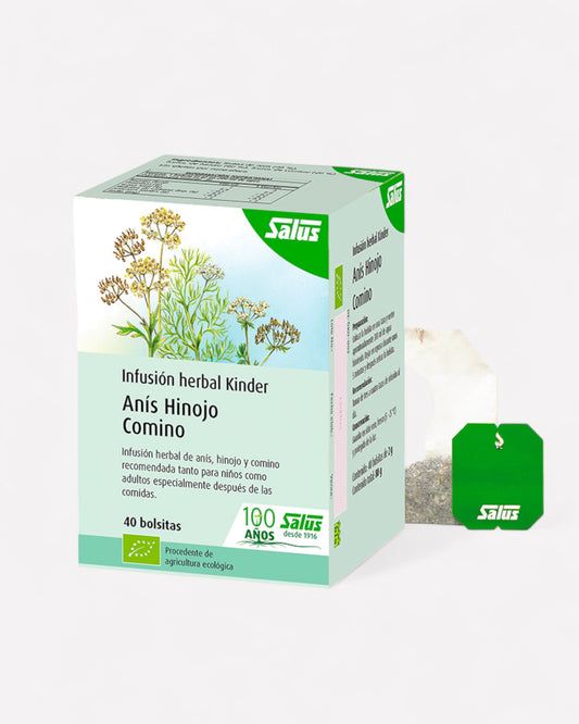 Caja de 40 bolsitas de infusion anis, hinojo, comino