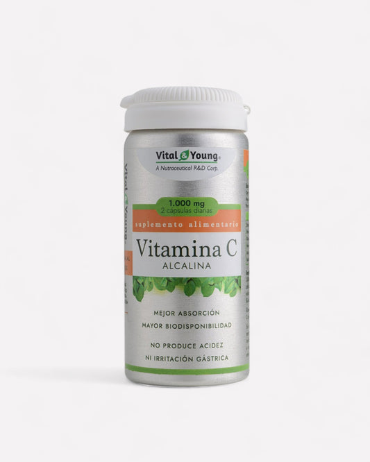 Vitamina C alcalina 1.000 mg-60 cáps