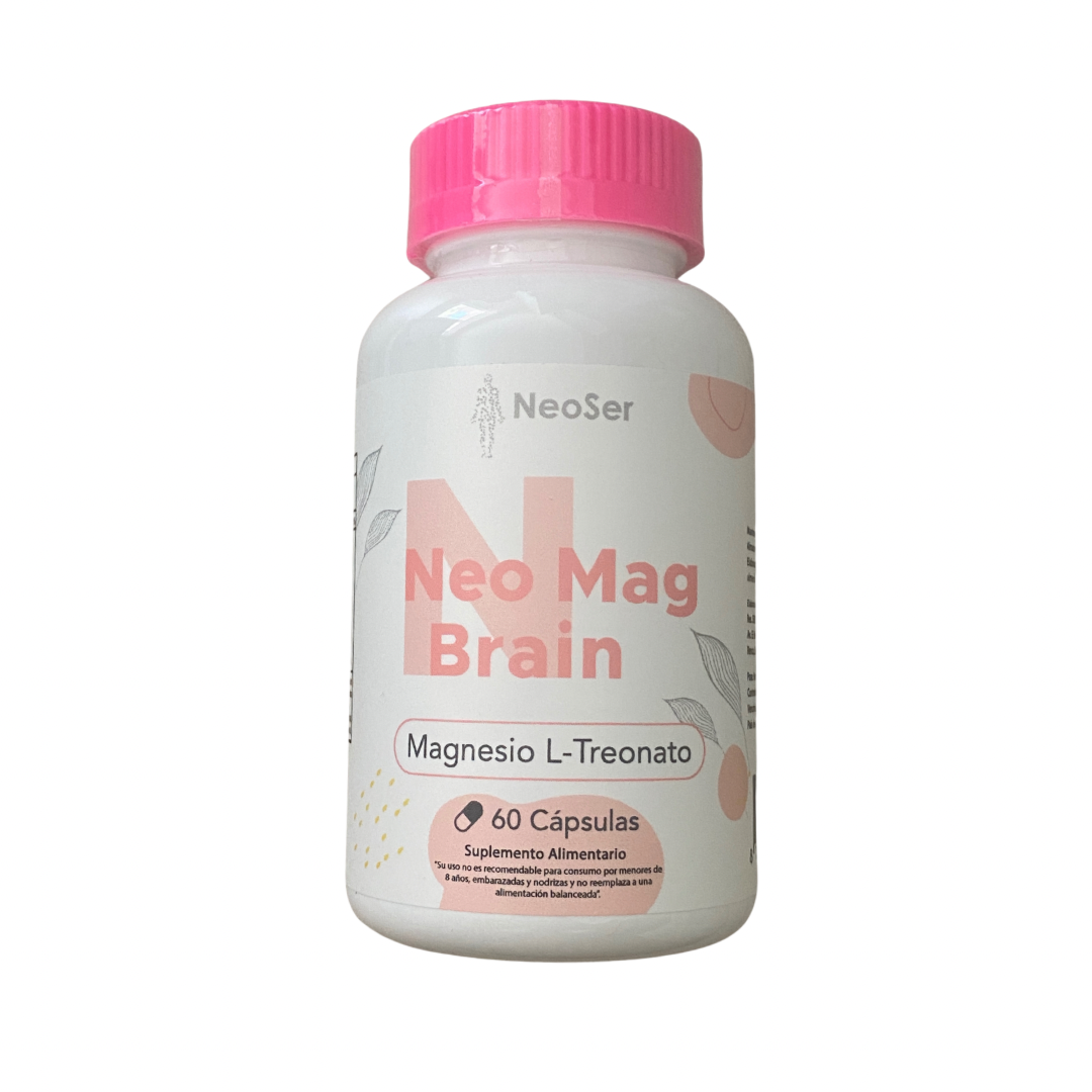 Neo Mag Brain (L-Treonato de Magnesio)-60 cáps