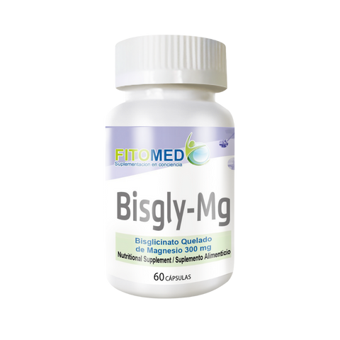 Bisgly Mg 300 mg-60 cáps