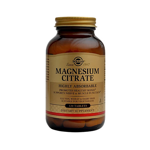 Citrato de magnesio 420 mg-120 tabletas