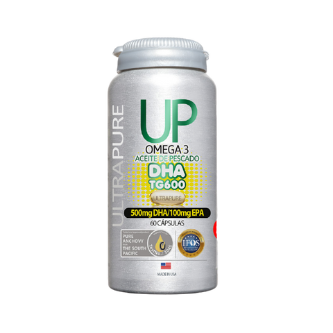 Omega 3 up ultra pure DHA TG 600-60 cáps