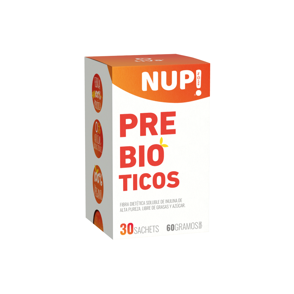 NUP! Prebióticos (Inulina)-30 sachets